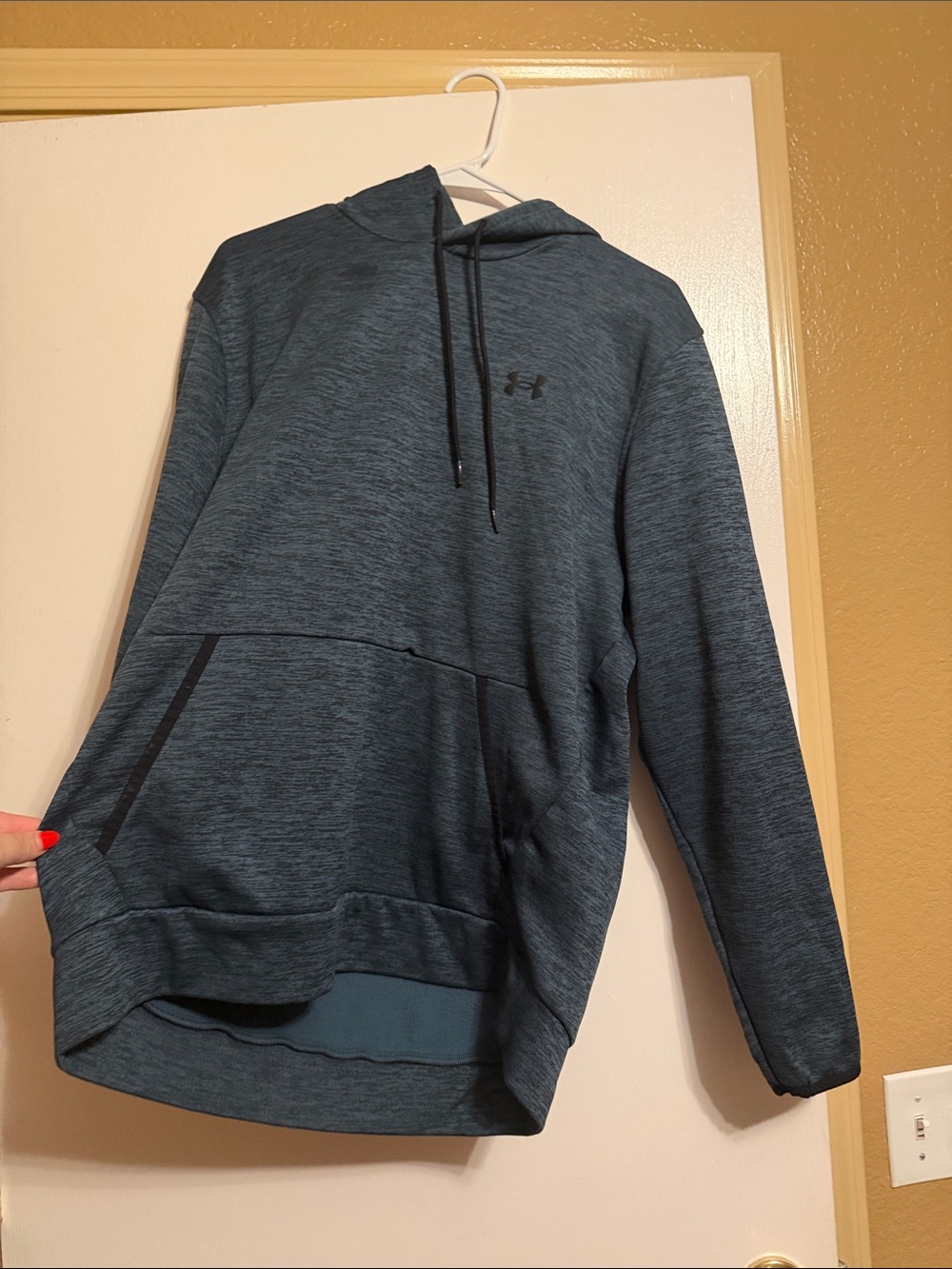 Under Armour Men's Dark Teal Heather Pullover Hoodie